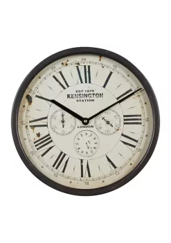 Coupon 🎉 Vintage Metal Wall Clock by Monroe Lane 🎉 -Monroe Lane Sales Belk 8057