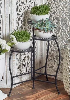 Outlet ❤️ Traditional Metal Plantstand by Monroe Lane 😀 -Monroe Lane Sales Belk 8069