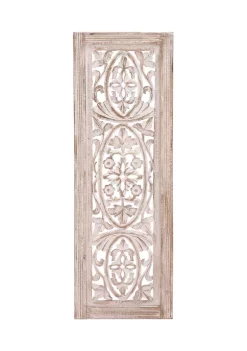 Hot Sale ๐ Traditional Mango Wood Wall Decor by Monroe Lane ๐