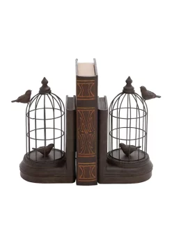 Buy ๐ Farmhouse Metal Bookends - Set of 2 by Monroe Lane โ
