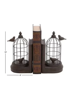 Buy 😍 Farmhouse Metal Bookends - Set of 2 by Monroe Lane ⌛ -Monroe Lane Sales Belk 8313