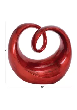 Hot Sale 🌟 Contemporary Polystone Sculpture by Monroe Lane 🧨 -Monroe Lane Sales Belk 8332