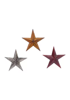 Promo 😉 Rustic Metal Wall Decor - Set of 3 by Monroe Lane 🌟 -Monroe Lane Sales Belk 8351