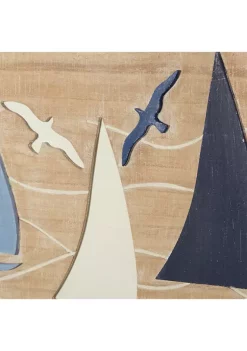 Buy 😀 Coastal Wood Wall Decor by Monroe Lane ✔️ -Monroe Lane Sales Belk 8360