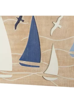 Buy 😀 Coastal Wood Wall Decor by Monroe Lane ✔️ -Monroe Lane Sales Belk 8361