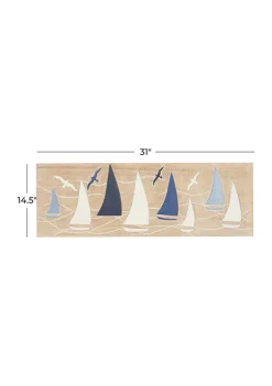 Buy 😀 Coastal Wood Wall Decor by Monroe Lane ✔️ -Monroe Lane Sales Belk 8362