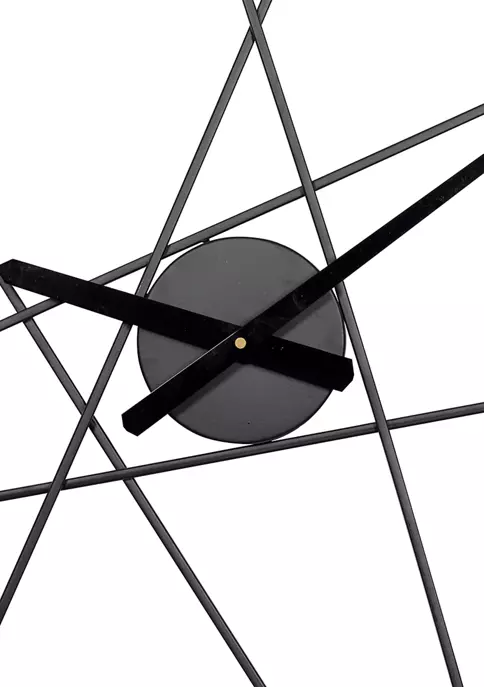 Best Pirce ❤️ Contemporary Metal Wall Clock by Monroe Lane ⭐ 4 Best Pirce ❤️ Contemporary Metal Wall Clock by Monroe Lane ⭐ - Image 4