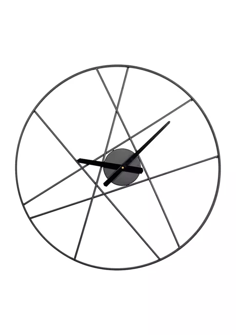 Best Pirce ❤️ Contemporary Metal Wall Clock by Monroe Lane ⭐ 8 Best Pirce ❤️ Contemporary Metal Wall Clock by Monroe Lane ⭐ - Image 8