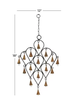 Coupon 👏 Eclectic Metal Windchime by Monroe Lane 🛒 -Monroe Lane Sales Belk 8376