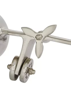 Best Sale ⌛ Contemporary Metal Clock by Monroe Lane 👍 -Monroe Lane Sales Belk 8381