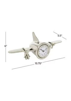 Best Sale ⌛ Contemporary Metal Clock by Monroe Lane 👍 -Monroe Lane Sales Belk 8382