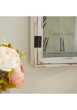 Best reviews of 🔔 Vintage Wood Wall Clock by Monroe Lane 🔔 -Monroe Lane Sales Belk 8409