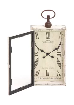 Best reviews of 🔔 Vintage Wood Wall Clock by Monroe Lane 🔔 -Monroe Lane Sales Belk 8411
