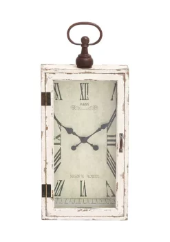 Best reviews of 🔔 Vintage Wood Wall Clock by Monroe Lane 🔔 -Monroe Lane Sales Belk 8412