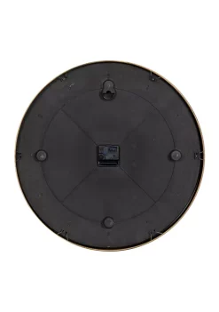 Discount ⌛ Contemporary Glass Wall Clock by Monroe Lane 🤩 -Monroe Lane Sales Belk 8443