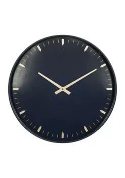 Discount ⌛ Contemporary Glass Wall Clock by Monroe Lane 🤩 -Monroe Lane Sales Belk 8447