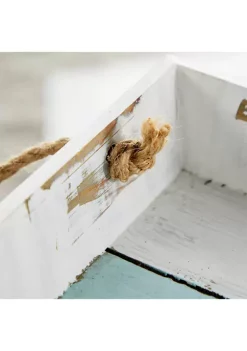 Best reviews of 👏 Coastal Wood Tray - Set of 2 by Monroe Lane ❤️ -Monroe Lane Sales Belk 8450