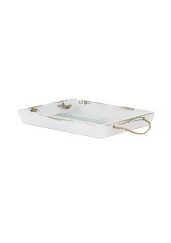 Best reviews of 👏 Coastal Wood Tray - Set of 2 by Monroe Lane ❤️ -Monroe Lane Sales Belk 8452