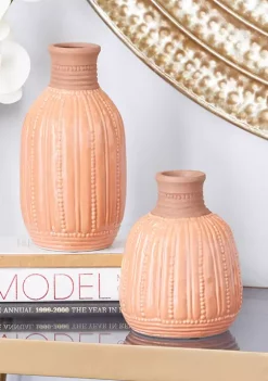 Deals 🎉 Modern Ceramic Vase - Set of 2 by Monroe Lane 🔔
