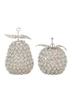 Cheap ✨ Glam Metal Sculpture - Set of 2 by Monroe Lane 🤩 -Monroe Lane Sales Belk 8520