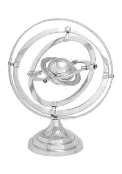 Best Pirce 🛒 Contemporary Aluminum Globe by Monroe Lane ⌛ -Monroe Lane Sales Belk 8527
