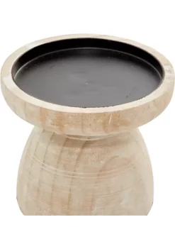 New ❤️ Coastal Wood Candle Holder - Set of 3 by Monroe Lane ⌛ 8 New ❤️ Coastal Wood Candle Holder - Set of 3 by Monroe Lane ⌛ -Monroe Lane Sales Belk 8542