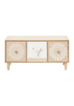 Wholesale 😀 Eclectic Wood Jewelry Box by Monroe Lane 😉 -Monroe Lane Sales Belk 8550