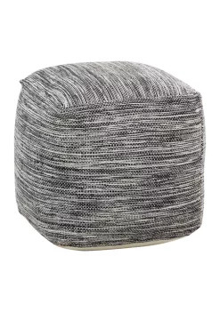 Promo 👏 Bohemian Fabric Pouf by Monroe Lane ✨ -Monroe Lane Sales Belk 8557