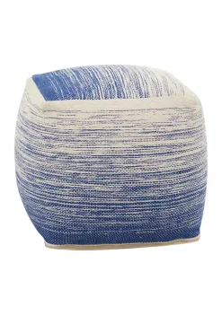 Promo 👏 Bohemian Fabric Pouf by Monroe Lane ✨ -Monroe Lane Sales Belk 8561