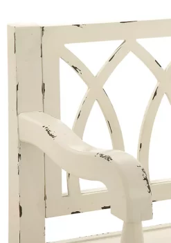 Outlet ⌛ Farmhouse Wood Bench by Monroe Lane 🎉 -Monroe Lane Sales Belk 8618