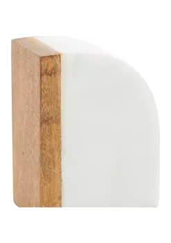 Coupon ⭐ Modern Marble Bookends - Set of 2 by Monroe Lane ⭐ -Monroe Lane Sales Belk 865