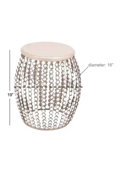 Budget 💯 Georgia Tech Yellow Jackets Glam Metal Accent Table by Monroe Lane 🛒 -Monroe Lane Sales Belk 8671