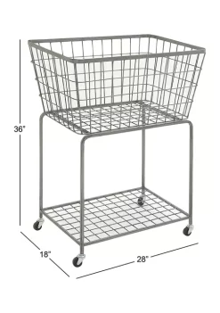 Best reviews of ⌛ Industrial Metal Storage Cart by Monroe Lane ⌛ -Monroe Lane Sales Belk 8691