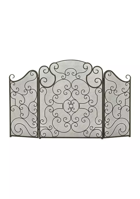 Deals ๐ Traditional Metal Fireplace Screen by Monroe Lane ๐ 2 Deals ๐ Traditional Metal Fireplace Screen by Monroe Lane ๐ - Image 2