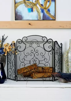 Deals ๐ Traditional Metal Fireplace Screen by Monroe Lane ๐ 11 Deals ๐ Traditional Metal Fireplace Screen by Monroe Lane ๐ -Monroe Lane Sales Belk 8750