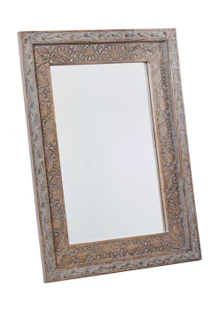 Hot Sale 😉 Vintage Wood Wall Mirror by Monroe Lane 🥰 -Monroe Lane Sales Belk 8779