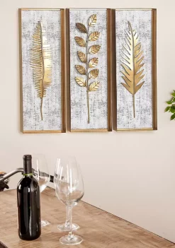 Cheapest β Contemporary Metal Wall Decor - Set of 3 by Monroe Lane π