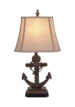 Best Sale ✨ Coastal Polystone Table Lamp - Set of 2 by Monroe Lane 🌟 -Monroe Lane Sales Belk 8818