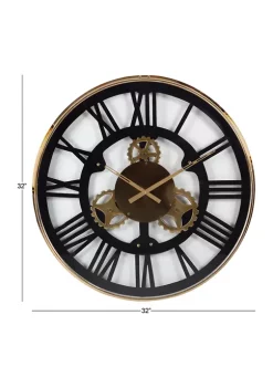 Best reviews of 🛒 Industrial Stainless Steel Wall Clock by Monroe Lane 🔥 -Monroe Lane Sales Belk 8823