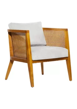 Best deal ๐งจ Contemporary Wood Accent Chair by Monroe Lane โจ