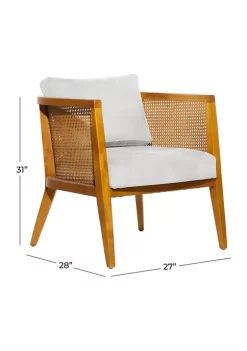 Best deal 🧨 Contemporary Wood Accent Chair by Monroe Lane ✨ -Monroe Lane Sales Belk 8852