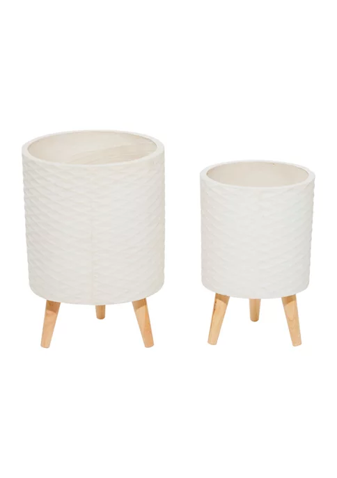 Cheapest 🔥 Contemporary Ceramic Planter - Set of 2 by Monroe Lane ⭐ 5 Cheapest 🔥 Contemporary Ceramic Planter - Set of 2 by Monroe Lane ⭐ - Image 5