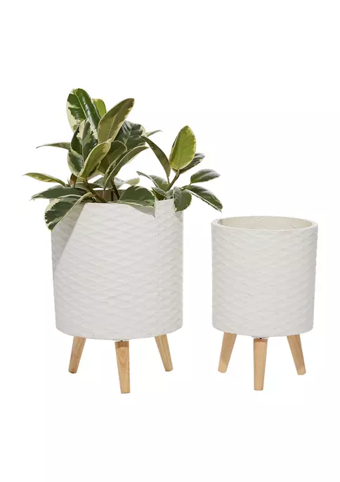 Cheapest 🔥 Contemporary Ceramic Planter - Set of 2 by Monroe Lane ⭐ 7 Cheapest 🔥 Contemporary Ceramic Planter - Set of 2 by Monroe Lane ⭐ - Image 7