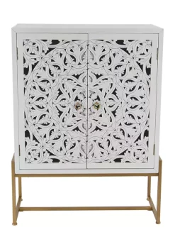 Hot Sale 👍 Oklahoma City Thunder New Orleans Saints Philadelphia Phillies Charlotte 49ers Traditional Wood Cabinet by Monroe Lane 🛒 -Monroe Lane Sales Belk 8864