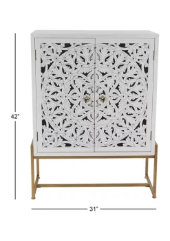 Hot Sale 👍 Oklahoma City Thunder New Orleans Saints Philadelphia Phillies Charlotte 49ers Traditional Wood Cabinet by Monroe Lane 🛒 -Monroe Lane Sales Belk 8865