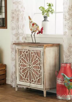 Budget 👍 Louisiana-Lafayette Ragin Cajuns Farmhouse Wood Cabinet by Monroe Lane 💯