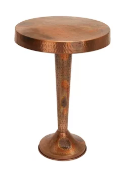 Flash Sale ⭐ Vintage Aluminum Accent Table by Monroe Lane 🤩