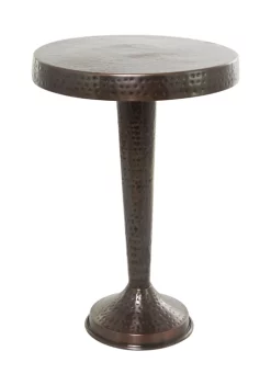 Flash Sale ⭐ Vintage Aluminum Accent Table by Monroe Lane 🤩 -Monroe Lane Sales Belk 9006