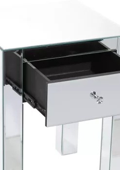 Outlet 👏 Glam Wood Accent Table by Monroe Lane 🔔 -Monroe Lane Sales Belk 9055