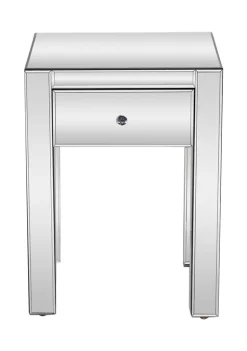 Outlet 👏 Glam Wood Accent Table by Monroe Lane 🔔 -Monroe Lane Sales Belk 9057